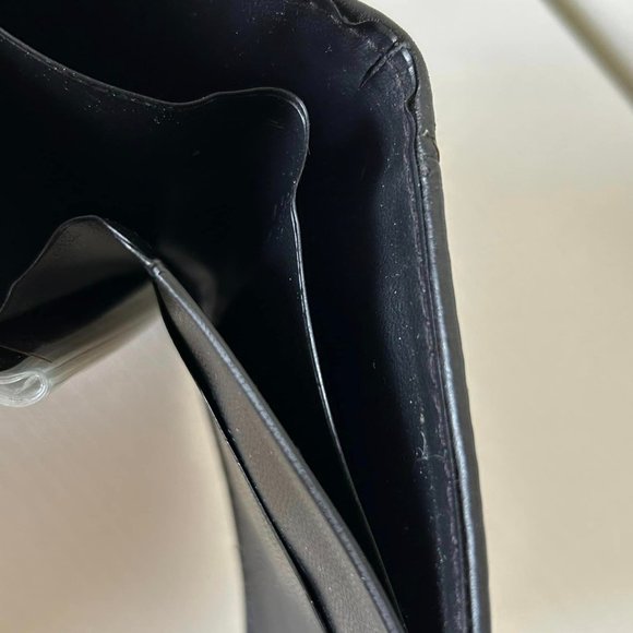 Amity Genuine Black Leather Indexer Billfold- Made in U.S.A. - Picture 9 of 10